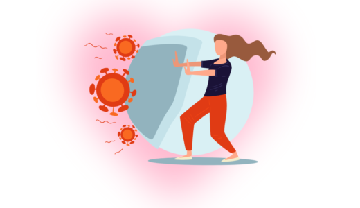 肩首のこりは免疫力にも関係